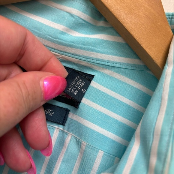 Polo Ralph Lauren Stripe Button Front Shirt - Picture 10 of 11